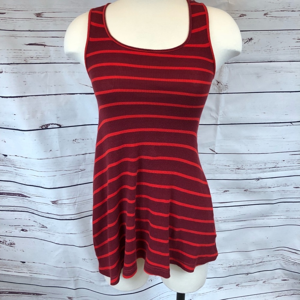 Free People Red Stripe Tank